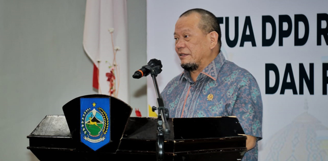 Ketua DPD RI: Tunda Dulu Yang Bisa Ditunda Dan Dukung Program Vaksinasi