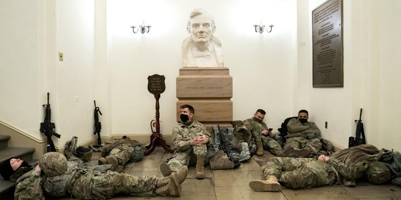 Pastikan Keamanan Hari Pelantikan Joe Biden, 20.000 Pasukan Garda Nasional Siap Dikerahkan