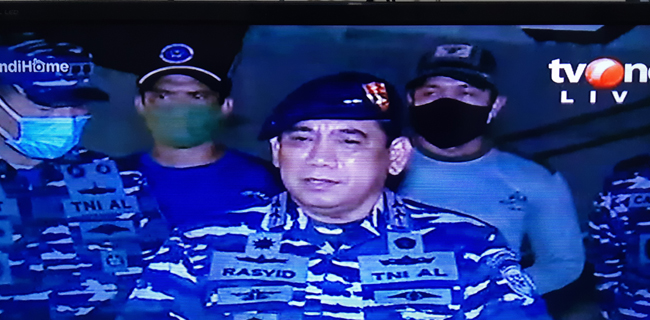 TNI AL Kerahkan 10 Kapal Perang Cari Pesawat Sriwijaya Air