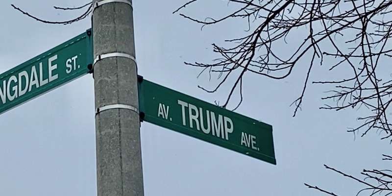 Dianggap Sudah Tidak Pantas Lagi, Penduduk Di Trump Avenue Kanada Mau Ganti Nama Jalan