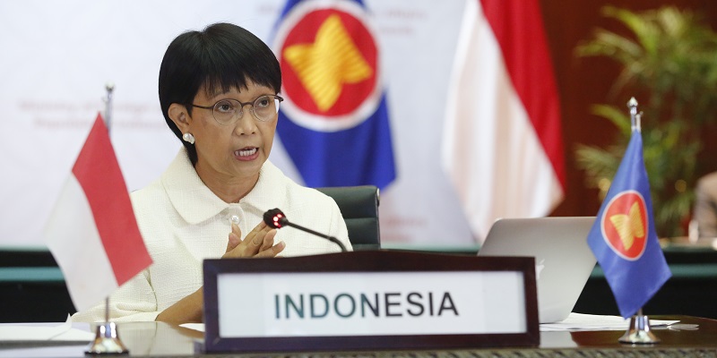 Kepada Para Menlu ASEAN, Retno Tekankan Enam Isu Utama Yang Perlu Ditangani Segera