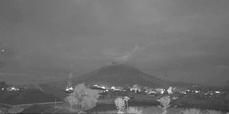 Gunung Sinabung Kembali Erupsi, Warga Di Radius 5 Km Diminta Tidak Beraktivitas
