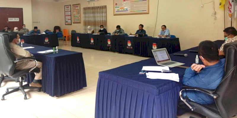 Bersiap Hadapi Gugatan Eva-Deddy Di MA, KPU Lampung Gelar Rapat Dengan KPU Kota