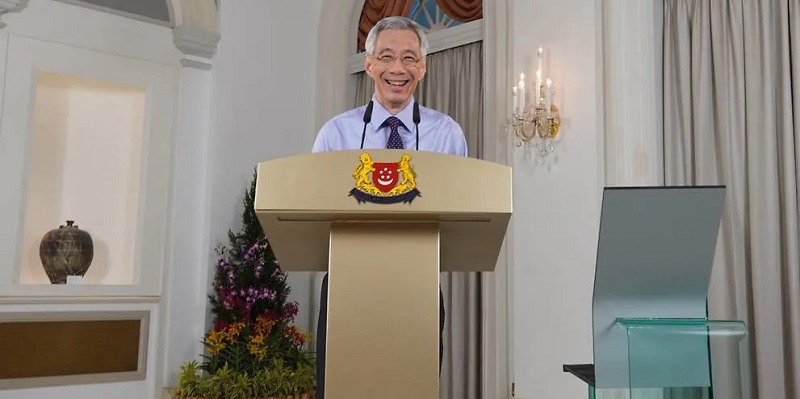 Sambut 2021, PM Singapura: Sekarang Kita Bisa Lihat Cahaya Di Ujung Terowongan
