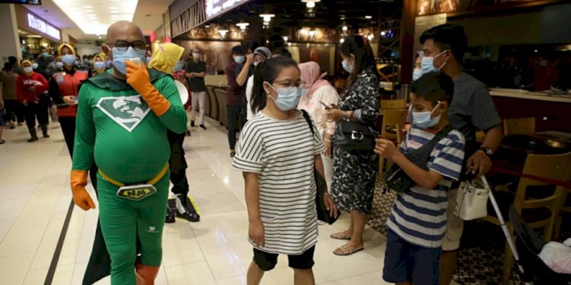 Keliling Giatkan Prokes, Ikon New Man Ternyata Warisan Tri Rismaharini