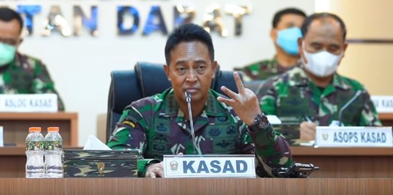 Sebelum Kirim Bantuan Gempa Mamuju, Jenderal Andika Perkasa Video Call Prajurit Agar Tepat Guna