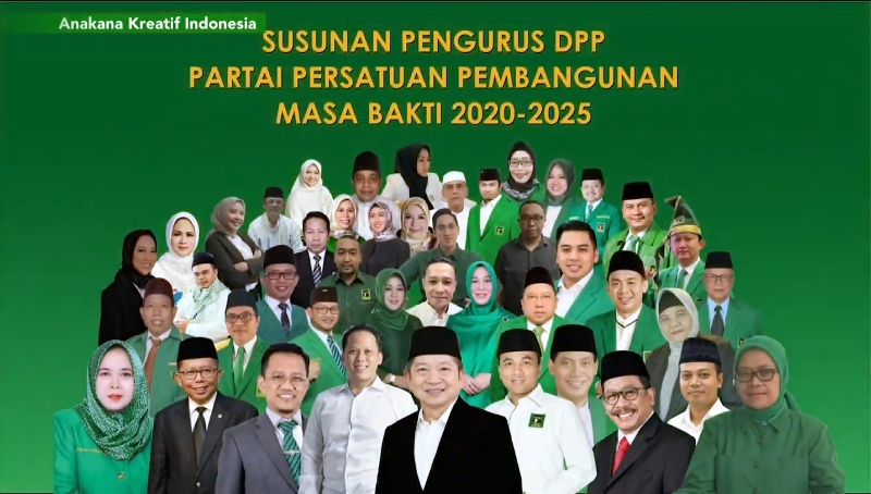 Ini Struktur DPP PPP Periode 2020-2025