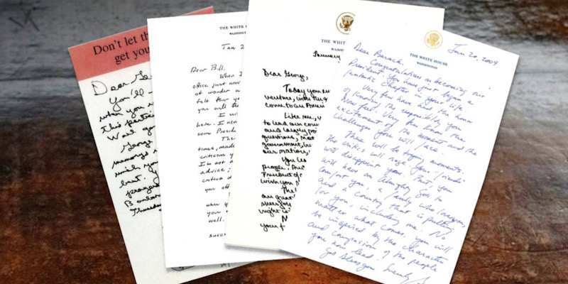 Mengintip Surat Terakhir Presiden Amerika Serikat Kepada Penggantinya Di Gedung Putih