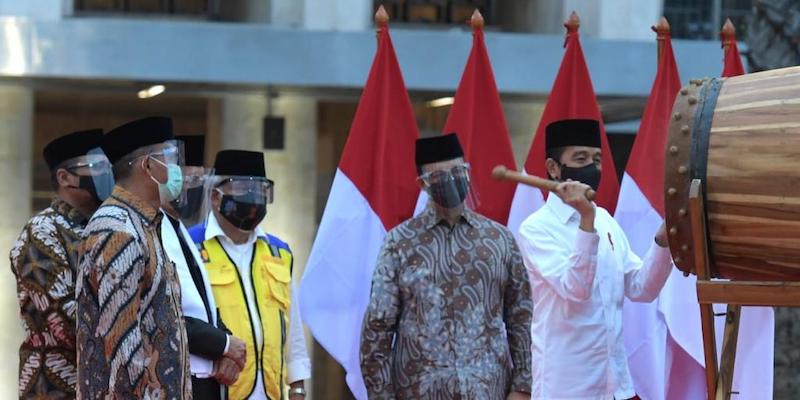 Resmikan Renovasi Masjid Istiqlal Bersama Anies Baswedan, Jokowi: Ini Bukan Buat Gagah-gagahan
