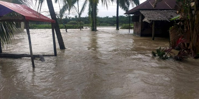 Hujan Terus Mengguyur, 11 Kecamatan Di Aceh Tamiang Masih Terendam Banjir