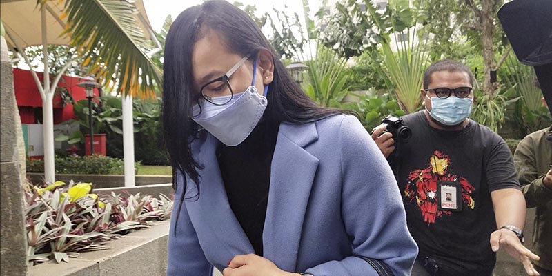 Tak Ada Di Jadwal Pemeriksaan, Daning Saraswati Kembali Sambangi Gedung KPK
