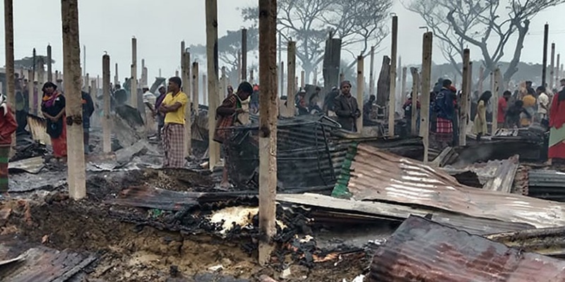 Penderitaan Anak-anak Pengungsi Rohingya, Empat Sekolah Yang Dibangun UNICEF Hangus Dilalap Api