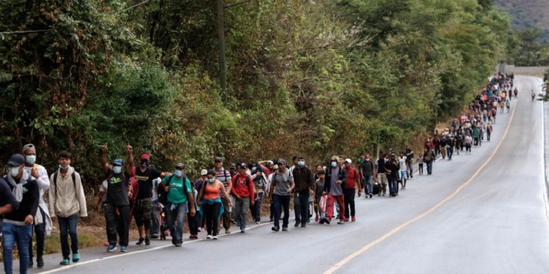 Menghitung Hari Pelantikan Biden, Ribuan Migran Berbondong-bondong Ke Perbatasan AS