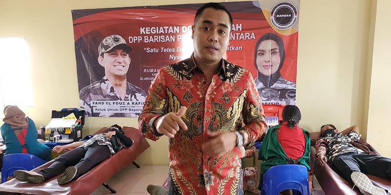 Kolaborasi KNPI DKI Jakarta Dan DPP Bapera Gelar Kegiatan Donor Darah Di Kota Depok