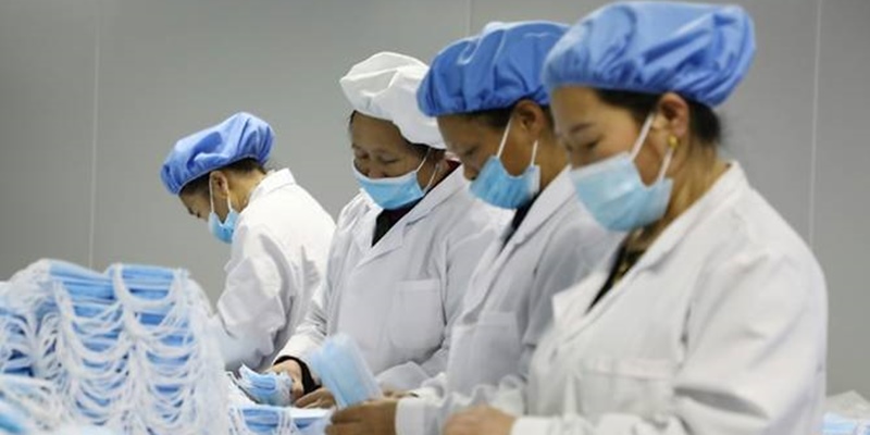 Selama Pandemi 2020, Ekspor Masker China Mencapai 220 Miliar Helai