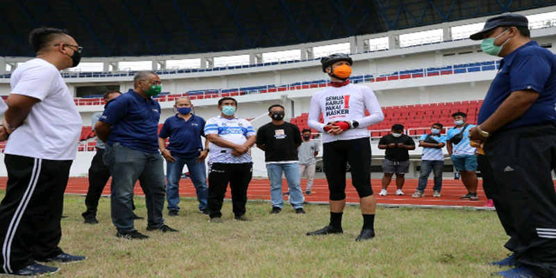 Stadion Jatidiri Layak Dipakai Latihan, Gubernur Jateng: Siapapun Bisa Pakai