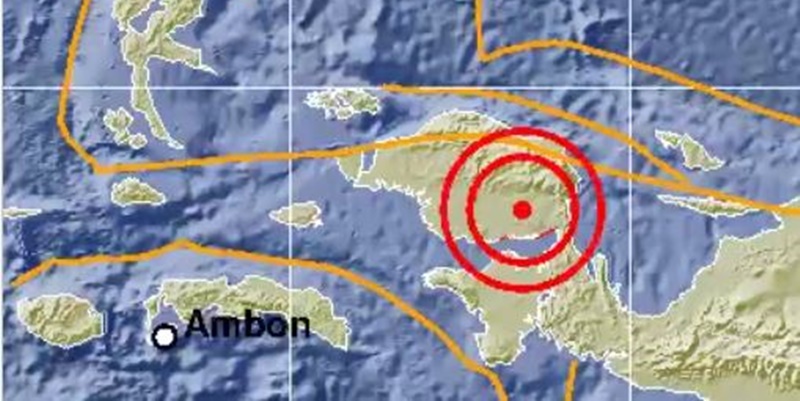 Gempa M 5,2 Di Papua Barat, Tidak Berpotensi Tsunami