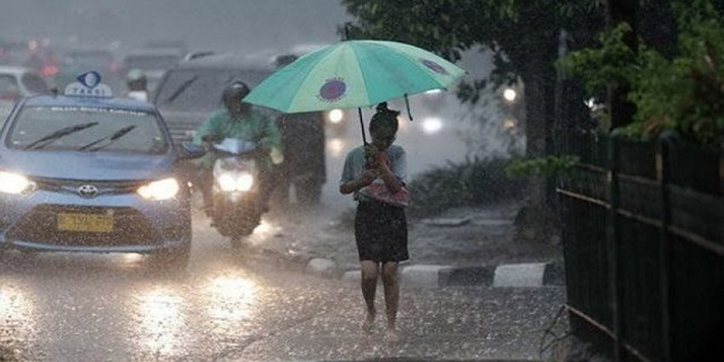Waspada, Hari Ini Jakarta Berpotensi Diguyur Hujan Dan Angin Kencang Berdurasi Singkat