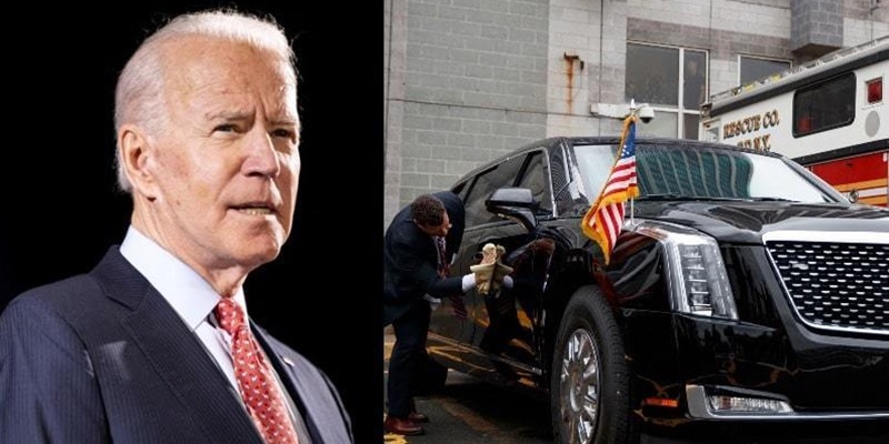 Mobil Garang Tunggangan Presiden Joe Biden Punya Fasilitas Telepon Satelit Khusus Ke Pentagon