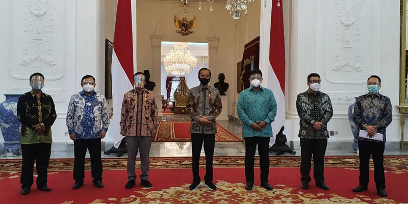 Bertemu Jokowi Di Istana, KAHMI Siap Dukung Program Pemberantasan Covid-19