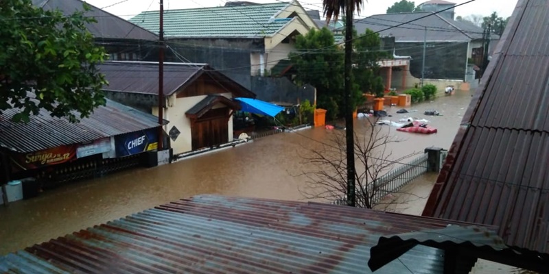 Delapan Kecamatan Di Manado Kebanjiran, Tiga Warga Tewas