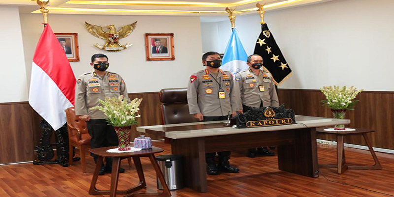 Kapolri Naikkan Pangkat 44 Ribu Lebih Personel Polri se-Indonesia