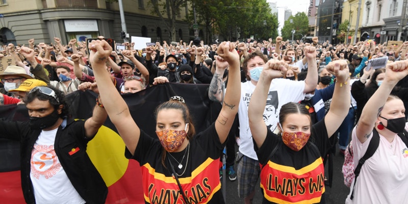 Pawai Hari Invasi, Ribuan Orang Tuntut Penghapusan 'Australia Day'