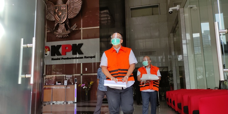 Sambil Diborgol, Edhy Prabowo Ungkap Dua Bekas Anak Buah Susi Menolak Urusi Ekspor Benur