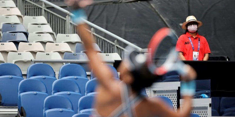 Melbourne Tetapkan Penguncian Selama Lima Hari, Tetapi Turnamen Tenis Australia Terbuka Tetap Berlanjut