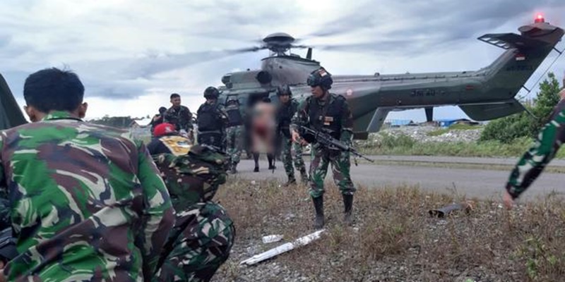 Rentetan Kekerasan KKB Di Intan Jaya Telah Korbankan Warga Sipil Dan Anggota TNI