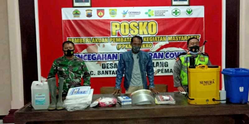 PPKM Mikro, Polres Pemalang Dirikan Posko Kampung Tangguh Nusantara Candi