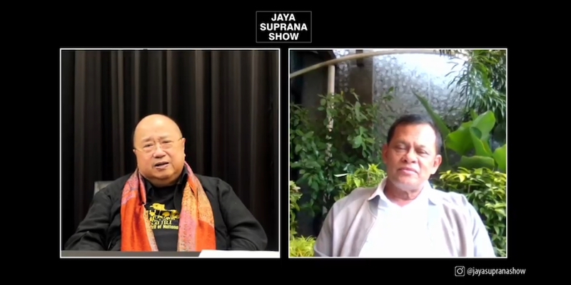 Di Jaya Suprana Show, Gatot Nurmantyo Minta Pemerintah Lebih Perhatian Pada Nasib Peternak