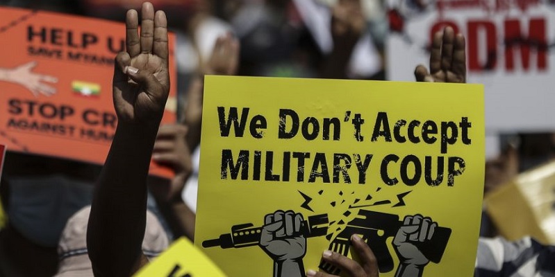 Protes Kudeta Militer, Peretas Myanmar Serang Situs Web Pemerintah