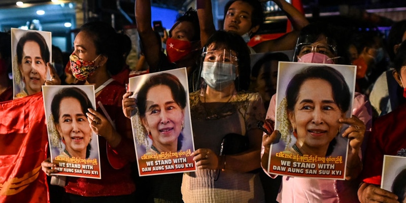 Pengamat: Kudeta Militer Myanmar Akhir Karier Politik Aung San Suu Kyi