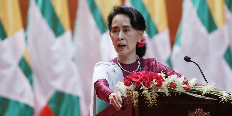Aung San Suu Kyi Desak Warga Tolak Kudeta Militer Dan Lancarkan Aksi Protes