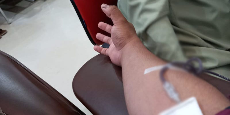 Donor Darah Di Kantor PMI Kramat Raya Terasa Nyaman Walau Di Tengah Pandemi