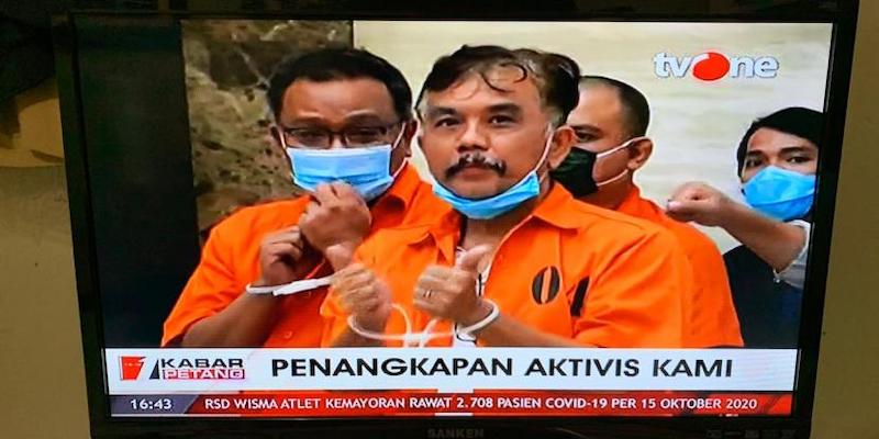 Pidato Jokowi Sebatas Basa-basi, Buktinya Syahganda Dan Jumhur Ditangkap