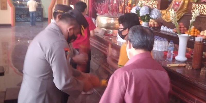 Patuh Anjuran Ibadah Di Rumah Aja, Perayaan Imlek Di Banten Kondusif