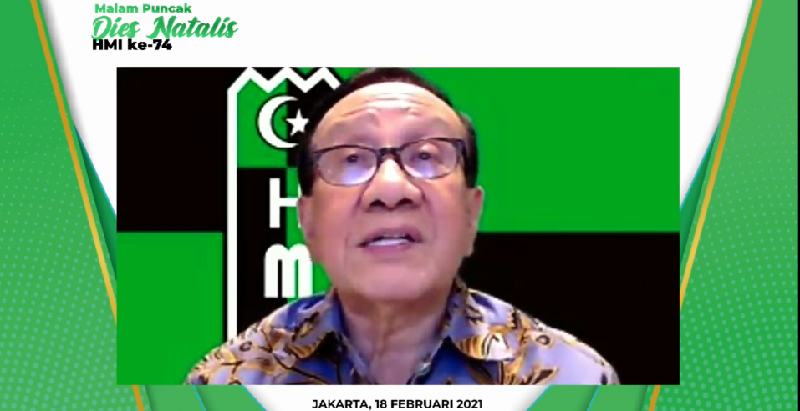 Kader HMI Diminta Bersiap Hadapi 2045. Akbar Tanjung: Indonesia Akan Menjadi Lima Besar Ekonomi Dunia