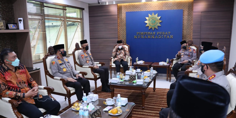 Bertemu Ketum Muhammadiyah, Kapolri Kembali Sampaikan Rencana Membentuk Virtual Police