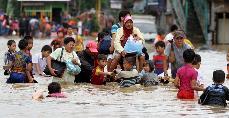 Satgas Tanggap Bencana BPKP Berikan Bantuan Ke Korban Banjir Jabodetabek