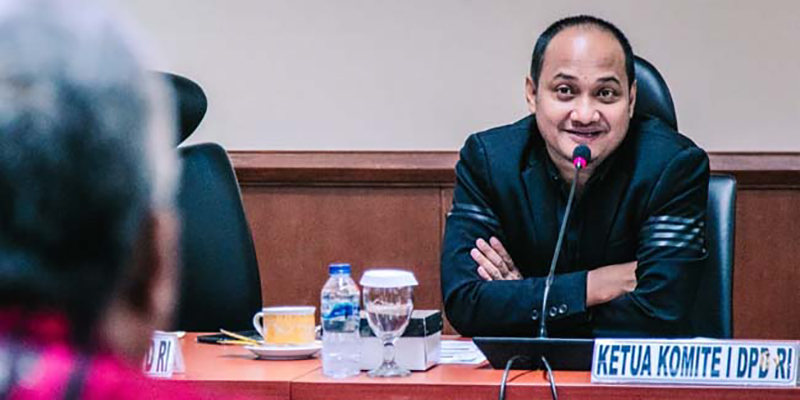 Ketua Komite I DPD Harap Kejaksaan Dan Polri Jamin Netralitas Penegakan Hukum