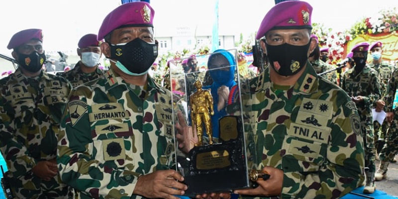 Yon Taifib 1 Marinir TNI AL Banjir Prestasi