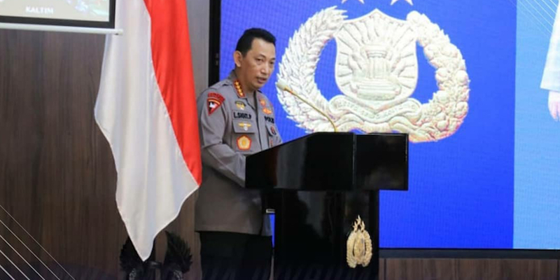 Di Acara Rakerwas Itwasum Polri, Kapolri Luncurkan Aplikasi Dumas Presisi