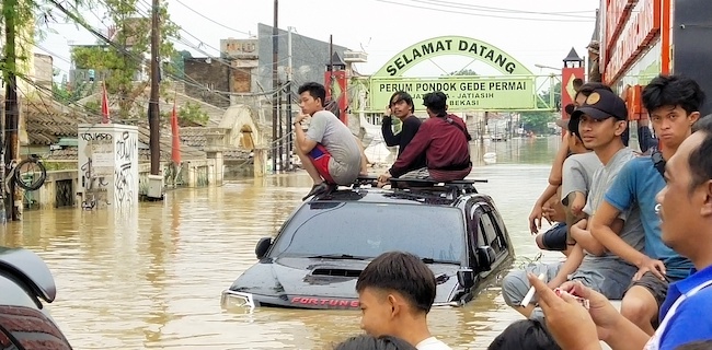 Lapan Prediksi Banjir Besar di Jadetabek Terjadi Besok Hingga Lusa, Warga Diminta Waspada