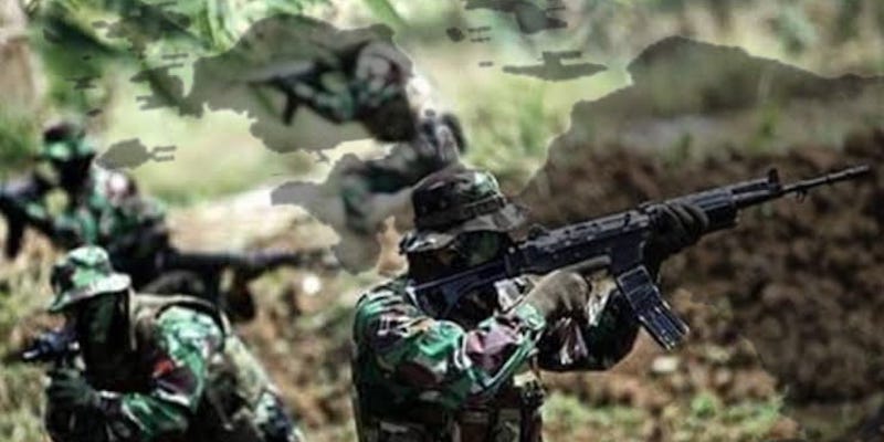 Satu KSB Meninggal Usai Kontak Senjata Dengan TNI Di Intan Jaya