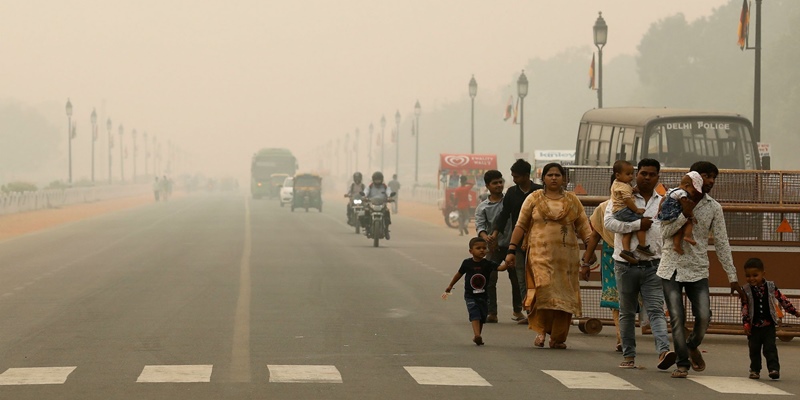 Ada 54 Ribu Kematian Karena Polusi, Greenpeace Asia Tenggara Nyatakan New Delhi Sebagai Ibu Kota Paling Tercemar Di Bumi