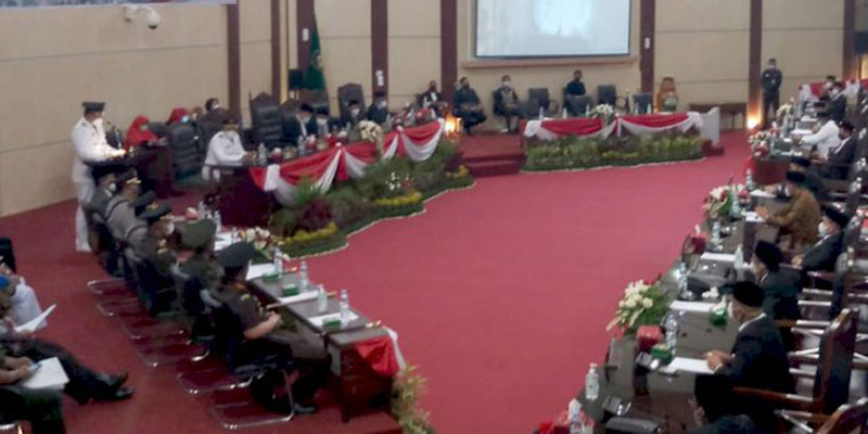 Pidato Perdana Sebagai Walikota Medan, Bobby Nasution Yakin Masalah Infrastruktur Selesai Dalam 2 Tahun