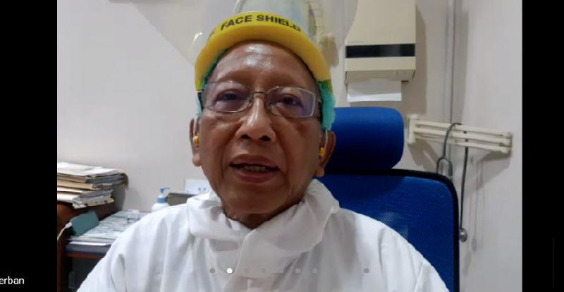 Jadi Pembicara Di HUT JMSI Ke-1, Zubairi Djoerban Berbagi Pengalaman Tentang Pentingnya Media Dalam Penanganan Covid-19