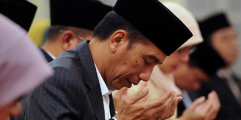 Peringati Isra Miraj, Jokowi: Hanya Kepada-Nya Kita Berlindung Dari Segala Marabahaya